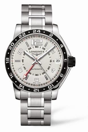 Longines Admiral GMT Ivory Bracelet