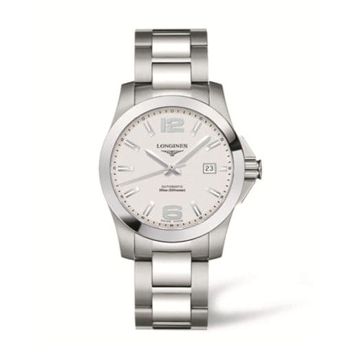 Longines Conquest 39 Automatic Silver