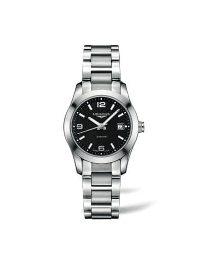 Longines Conquest Classic Automatic 29.5 Stainless Steel / Black / Bracelet