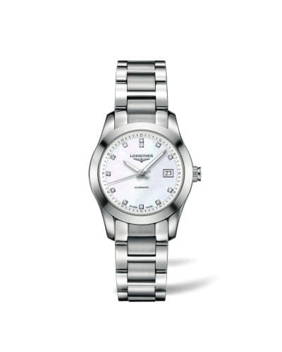 Longines Conquest Classic Automatic 29.5 Stainless Steel / MOP / Bracelet