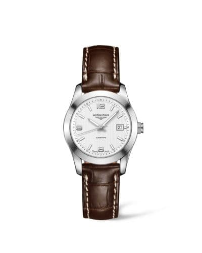 Longines Conquest Classic Automatic 29.5 Stainless Steel / White / Strap