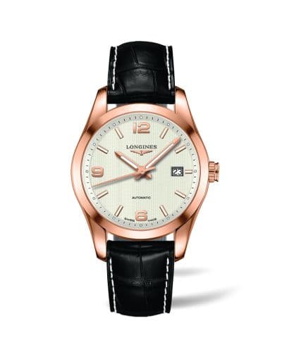 Longines Conquest Classic Automatic 40 Red Gold / Silver