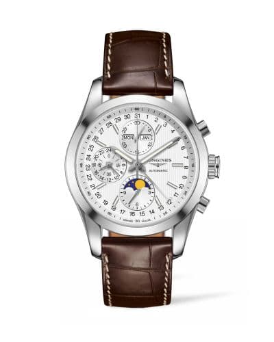 Longines Conquest Classic Moonphase Stainless Steel / Silver