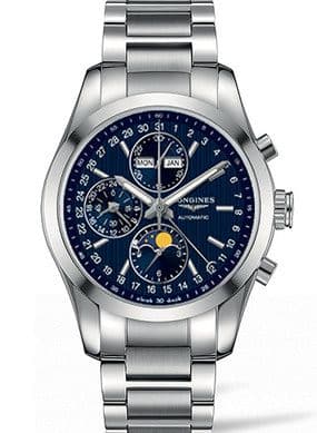 Longines Conquest Classic Moonphase Stainless Steel / St. Moritz 2017