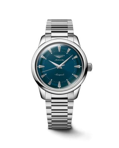 Longines Conquest Heritage 38 Stainless Steel / Blue / Bracelet