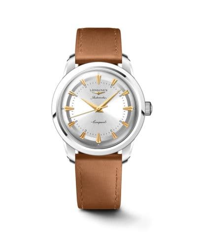 Longines Conquest Heritage 38 Stainless Steel / Silver