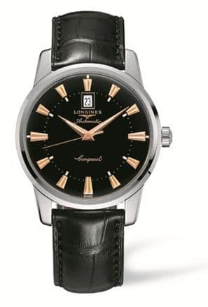 Longines Conquest Heritage 40mm Black Dial