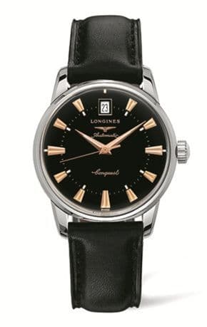 Longines Conquest Heritage Black