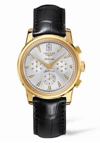 Longines Conquest Heritage Chronograph Yellow Gold