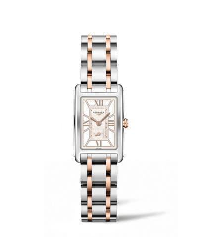 Longines DolceVita 20.8 Quartz Stainless Steel - Pink Gold / Two-Tone Roman / Roman