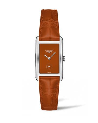 Longines DolceVita 23 Quartz Stainless Steel / Orange