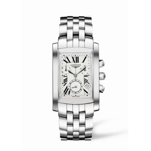 Longines DolceVita 28 Quartz Chronograph Stainless Steel Roman