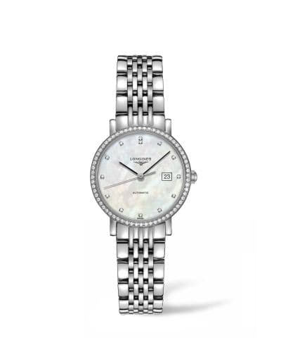 Longines Elegant Collection Automatic 29 Stainless Steel / Diamond / MOP / Bracelet