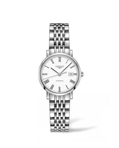 Longines Elegant Collection Automatic 29 Stainless Steel / White / Bracelet