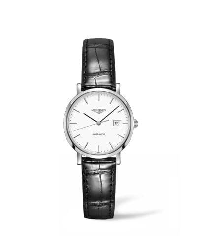 Longines Elegant Collection Automatic 29 Stainless Steel / White / Strap