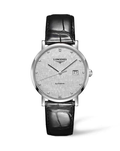 Longines Elegant Collection Automatic 39 Stainless Steel / Silver / Strap