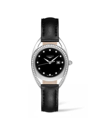 Longines Equestrian Horseshoe 30 Diamond / Black