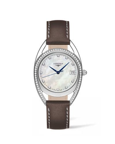 Longines Equestrian Horseshoe 34 Diamond / MOP