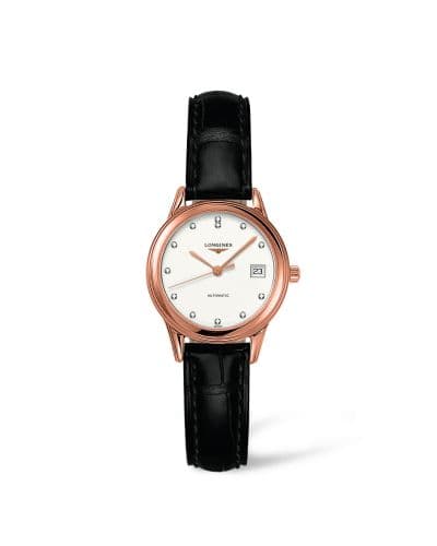 Longines Flagship 26 Automatic Pink Gold Diamond