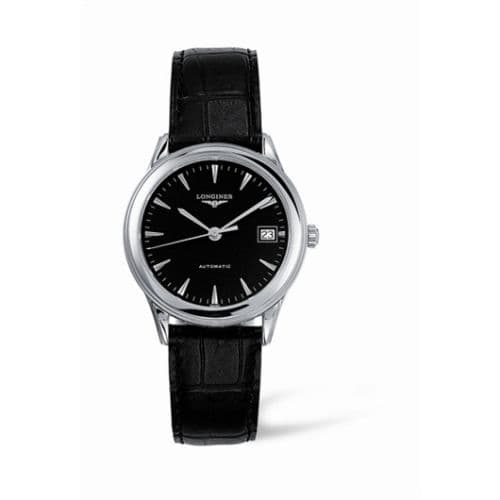 Longines Flagship 35.6 Automatic Stainless Steel Black