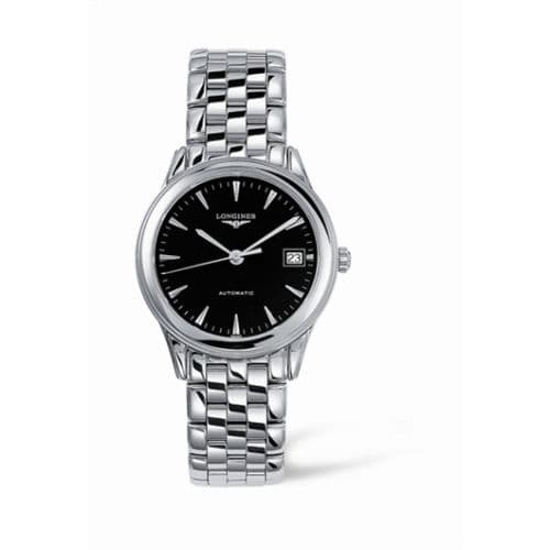 Longines Flagship 35.6 Automatic Stainless Steel Black