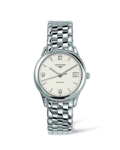 Longines Flagship 35.6 Automatic Stainless Steel Cream