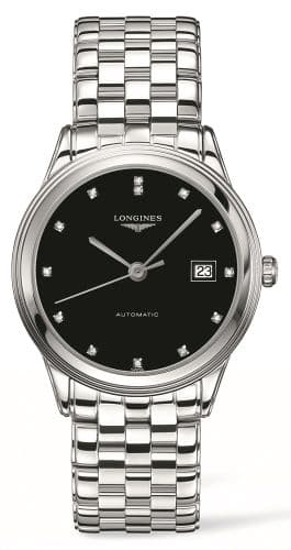 Longines Flagship 38.5 Black Diamond / Bracelet