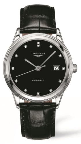 Longines Flagship 38.5 Black Diamond
