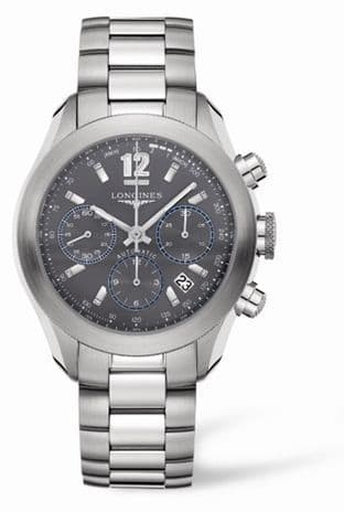 Longines GrandeVitesse Chronograph Grey Bracelet