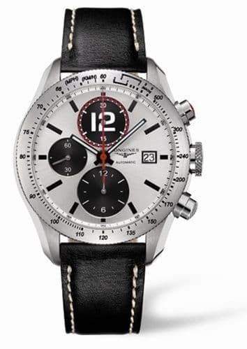 Longines GrandeVitesse Tachymeter Panda Leather