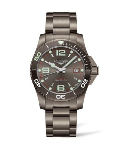 Longines HydroConquest 41 Automatic PVD / Grey / Bracelet / USA