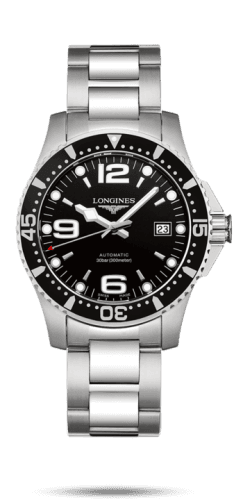 Longines HydroConquest 41 Automatic Stainless Steel / Black / Bracelet