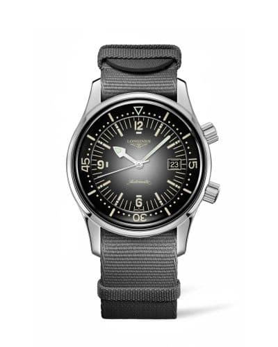 Longines Legend Diver Date Stainless Steel / Grey
