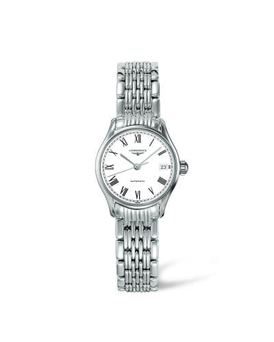 Longines Lyre 25 Stainless Steel / White - Roman / Bracelet