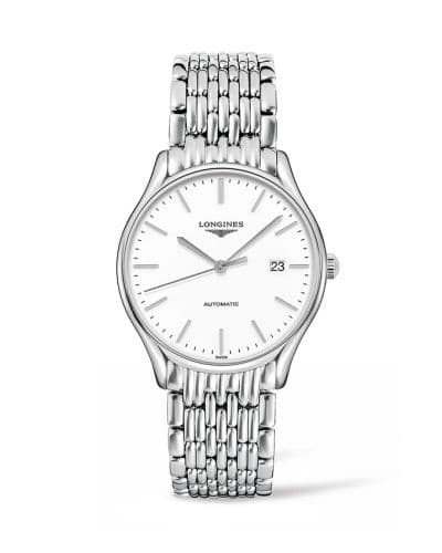 Longines Lyre 38.5 Automatic Stainless Steel / White / Bracelet