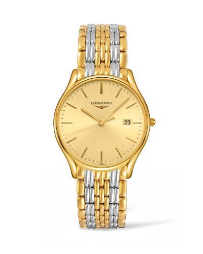 Longines Lyre Quartz 38.5mm Two Tone / Champagne
