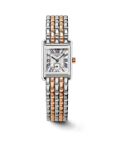 Longines Mini DolceVita 21.5 Quartz Stainless Steel - Pink Gold / Silver / Bracelet