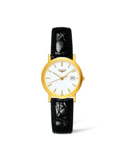 Longines Presence 26.8 Quartz Gold