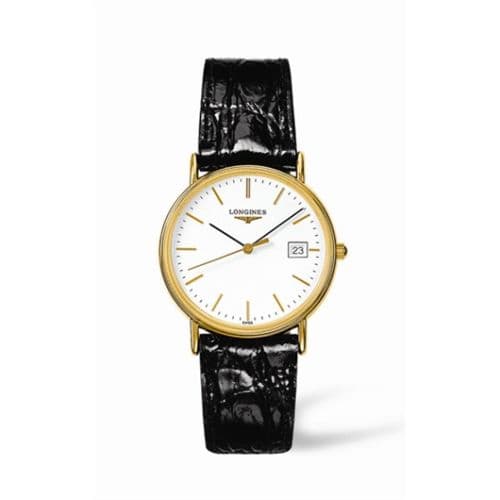 Longines Presence 33 Quartz Yellow White