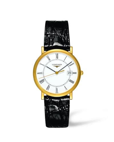 Longines Presence 34 Quartz Gold