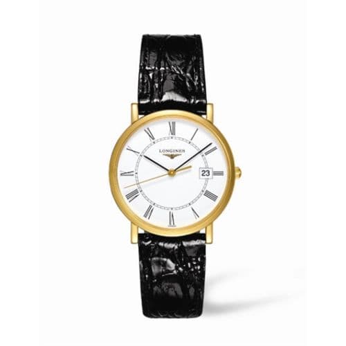 Longines Presence 34 Quartz Gold