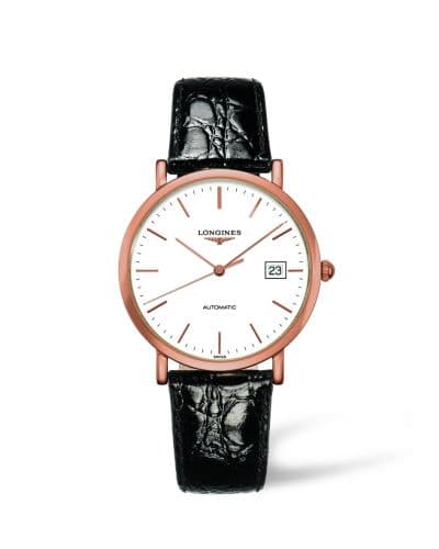 Longines Presence 34.5 Automatic Pink Gold