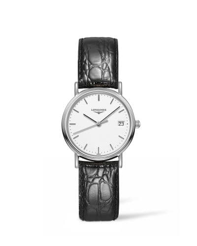 Longines Presence Quartz 30mm Stainless Steel / White