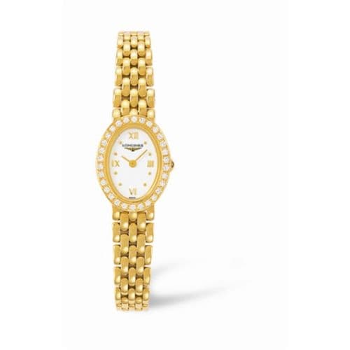 Longines Prestige Gold 15 Oval Diamond