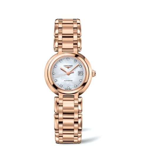 Longines PrimaLuna Automatic 26.5 Pink Gold MOP