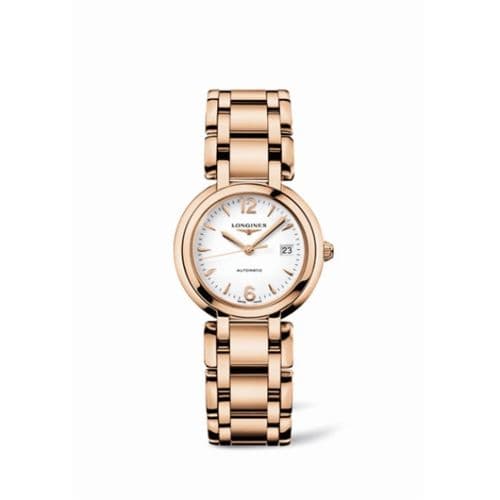Longines PrimaLuna Automatic 30 Pink Gold Arabic
