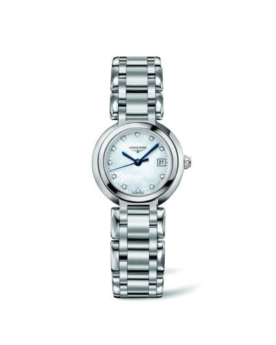 Longines PrimaLuna Quartz 26.5 Stainless Steel / MOP / Bracelet