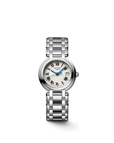 Longines PrimaLuna Quartz 26.5 Stainless Steel / Silver - Roman / Bracelet