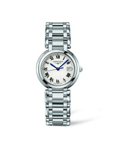 Longines PrimaLuna Quartz 30 Stainless Steel / Silver - Roman / Bracelet