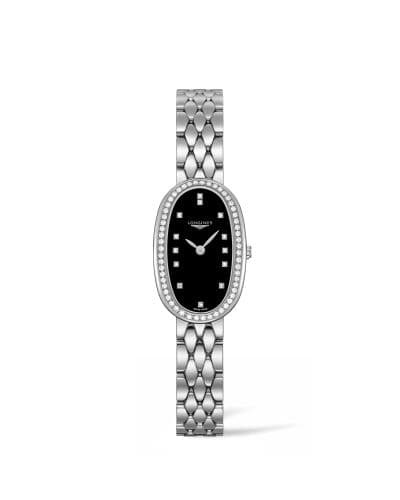 Longines Symphonette M Diamond / Black / Bracelet